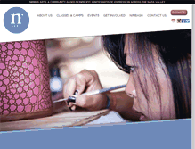 Tablet Screenshot of nimbusarts.org